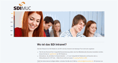 Desktop Screenshot of intranet.sdi-muenchen.de
